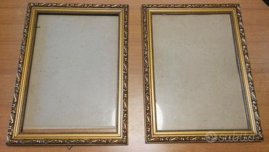 Coppia cornici anticate