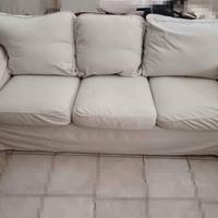 Coppia di divani a 2 e 3 posti