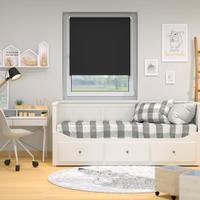 TENDA A RULLO OSCURANTE NERO 75 cm X 160 cm