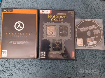 Half-life, Baldur's gate, Unreal