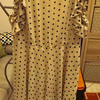 Abito donna Gaudi chiffon pois