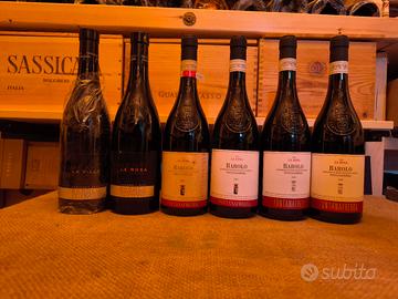 verticale barolo cassa da 6 più 1 magnum