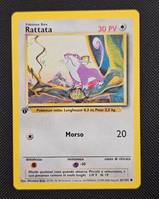 rattata pokemon set base