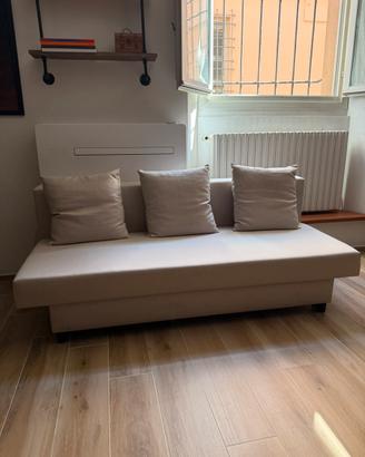 Divano letto IKEA 3 posti beige come nuovo