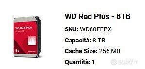 WD Red Plus 8 TB - WD80EFPX