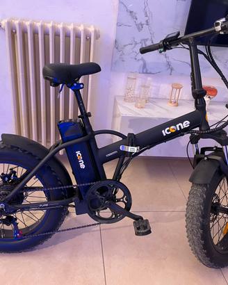 Icone e road 250w fat bike pedalata assistita
