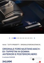 Tappettini Ford
