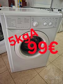 lavatrice indesit 5kg classe A 1000 giri 