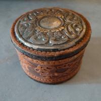 Scatola in pelle