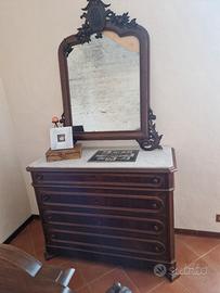 cassettone +specchiera