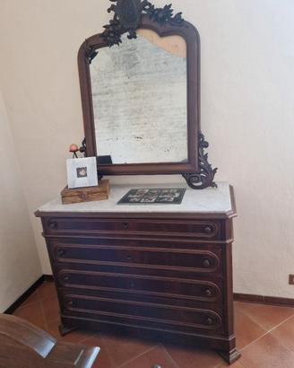 cassettone +specchiera