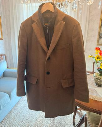 Cappotto Uomo Lavard Marrone Elegante