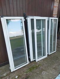 Finestre/Infissi doppio vetro in alluminio 