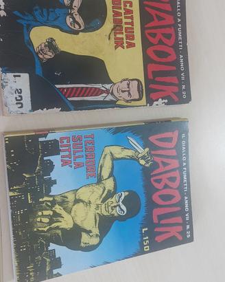 fumetti Diabolik inediti originali anno VII 