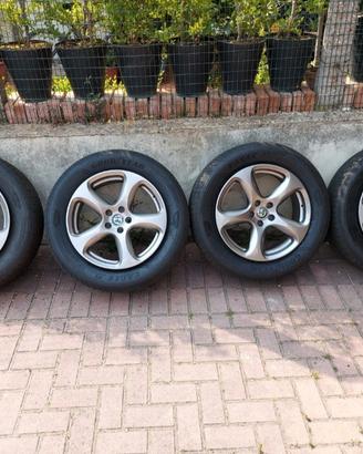 Cerchi in lega 18" e gomme Alfa Romeo Stelvio