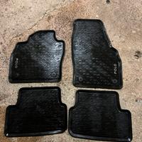 Tappetini in gomma per volkswagen polo