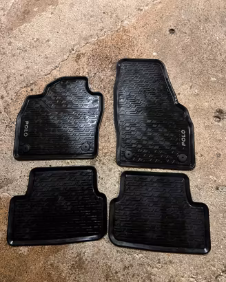 Tappetini in gomma per volkswagen polo
