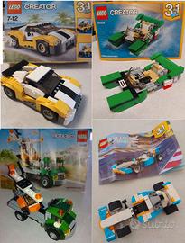 Lotto 4 set LEGO Creator 3in1