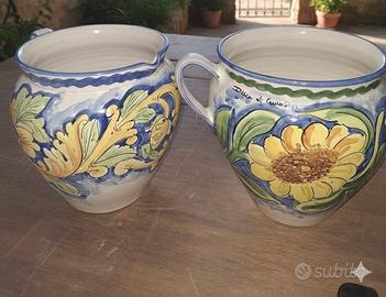 Vasi terracotta dipinti