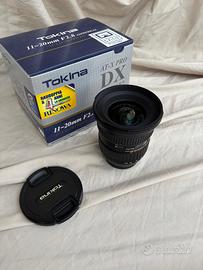 Tokina 11-20mm F2.8 CF attacco Nikon