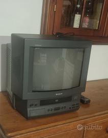 TV CRT Sony Trinitron VHS