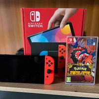 Nintendo Switch OLED + Pokemon Scarlatto