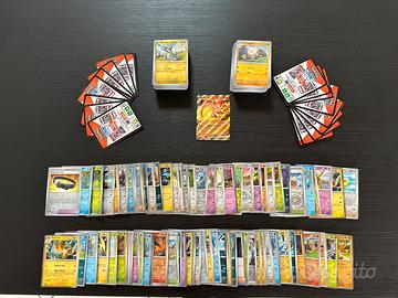 Lotto 300 carte Pokemon Ossidiana/Evoluzioni a Pal