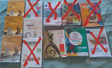 Testi scolastici 1 e 2 anno chimico 