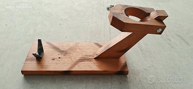 Porta Prosciutto in legno
