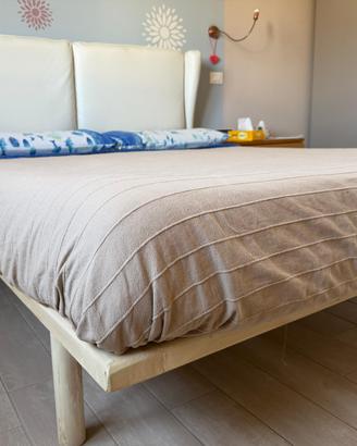 Rete matrimoniale + testiera Letto