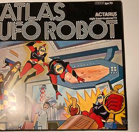 Ufo Robot LP33 giri e poster