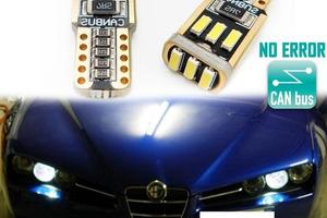 Luci di POSIZIONE LED ALFA ROMEO 159 Lampadine T10