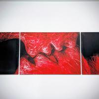 Trittico moderno  su tela