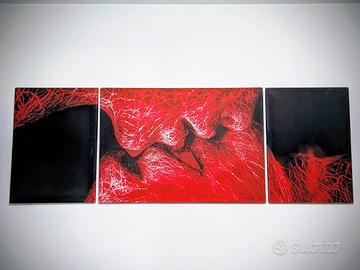 Trittico moderno  su tela