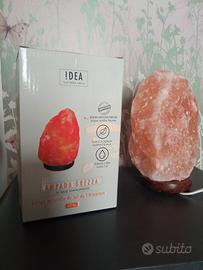lampada grezza benessere con lampada al led
