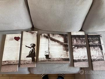 Quadri moderni stile Street Art