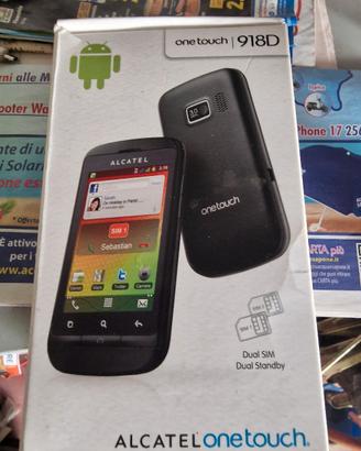 telefono cellulare alcatel con scatola originale 