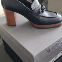 NERO GIARDINI made in Italy tacco alto 