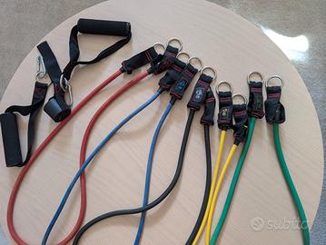 Elastici per esercizio fisico a casa