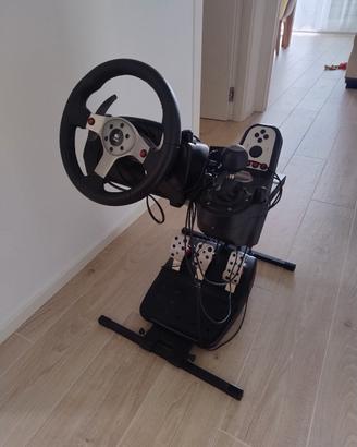 Logitech g25 con supporto