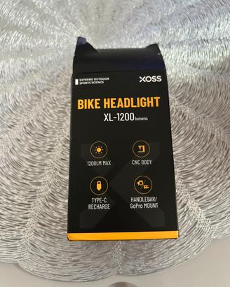 Luce led per bicicletta XOSS XL1200-200-1200 lumen