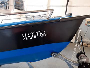 Barca a motore 500x175