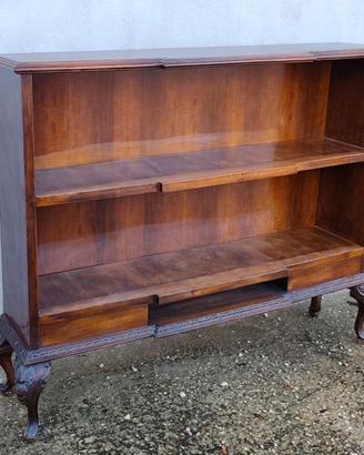 Antica libreria etagere in noce