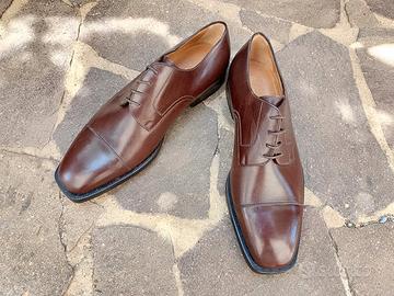 scarpe pelle stringate derby style n 41,5