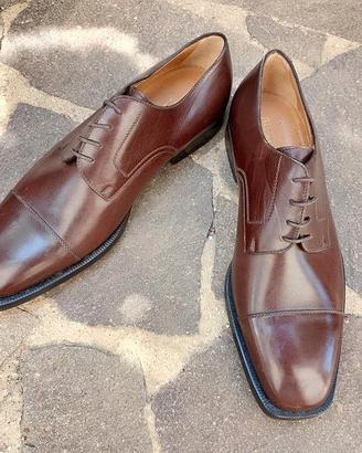 scarpe pelle stringate derby style n 41,5