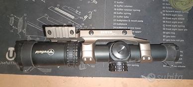 ottica Firefield sfp con attacco cantilever 