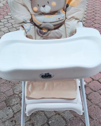seggiolone pappa cam