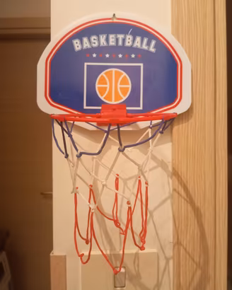 Mini Canestro da Basket da Parete / Porta con Rete