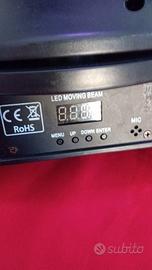 n'2 teste rotanti BEAM 60W LED