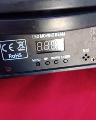 n'2 teste rotanti BEAM 60W LED